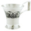 Серебряный кофейно-ликерный набор «Грёзы» - чашка 40080063А05 отдельно